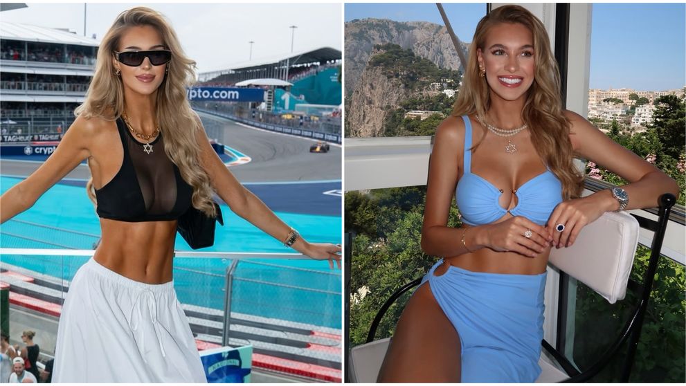 Atrage toate privirile la cursele de Formula 1, dar acum a făcut furori în Capri. Veronika Rajek este definiția perfecțiunii într-o ținută cu decolteu adânc