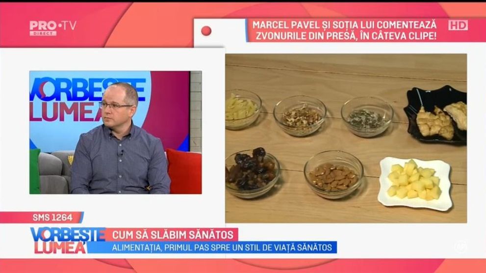 VIDEO Cum slăbim sănătos? Ne dezvăluie nutriționistul Șerban Damian