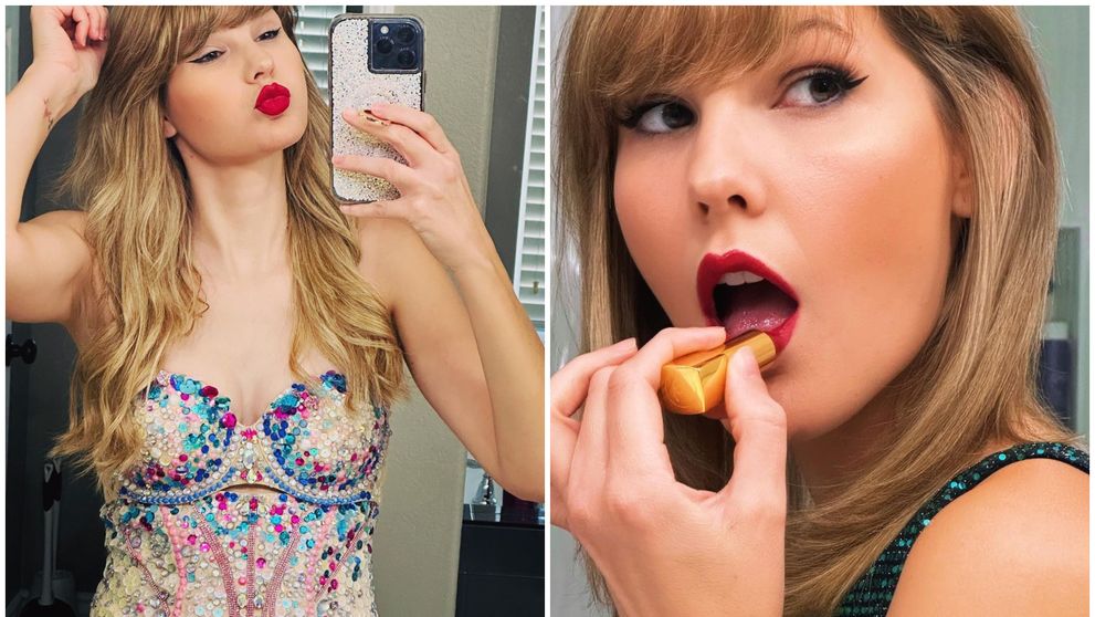 O tânără face milioane de vizualizări pe TikTok pentru că seamănă perfect cu Taylor Swift. Ce acuzații îi aduc fanii artistei
