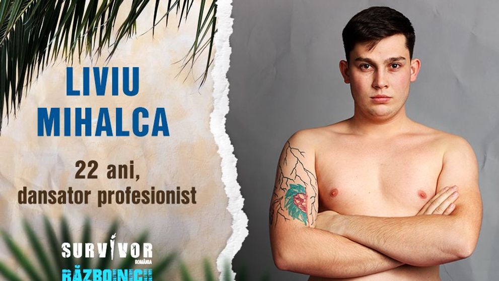 Cine este Liviu Mihalca, concurent în echipa Războinicilor la SURVIVOR România 2022