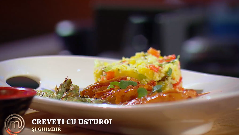 Masterchef 2024, 7 octombrie. Simona Preda - Creveți cu usturoi și ghimbir