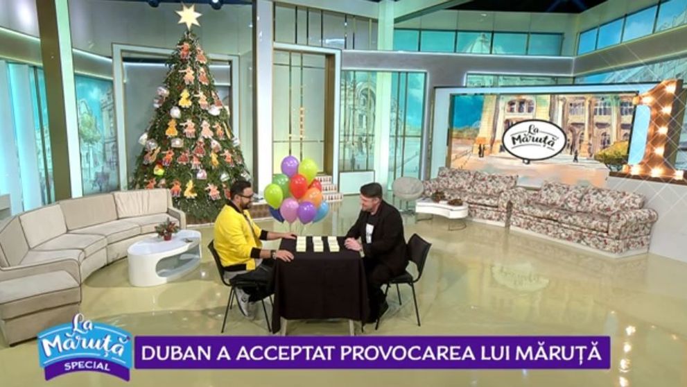 VIDEO Andrei Duban a acceptat provocarea lui Măruță