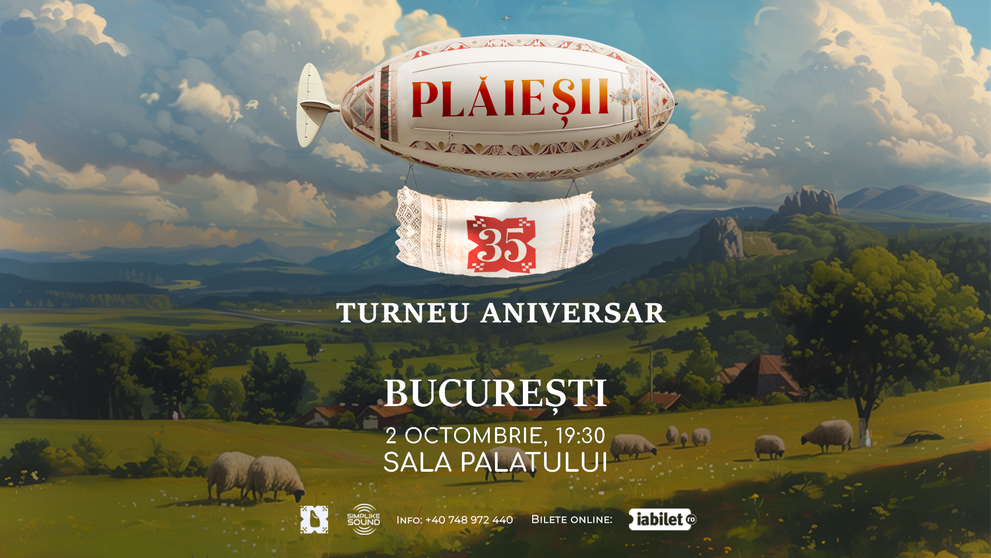 Plăieșii - concert aniversar de 35 de ani la Sala Palatului