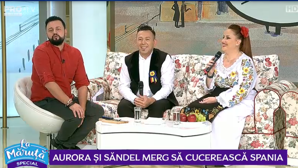 VIDEO Aurora și Săndel merg să cucerească Spania