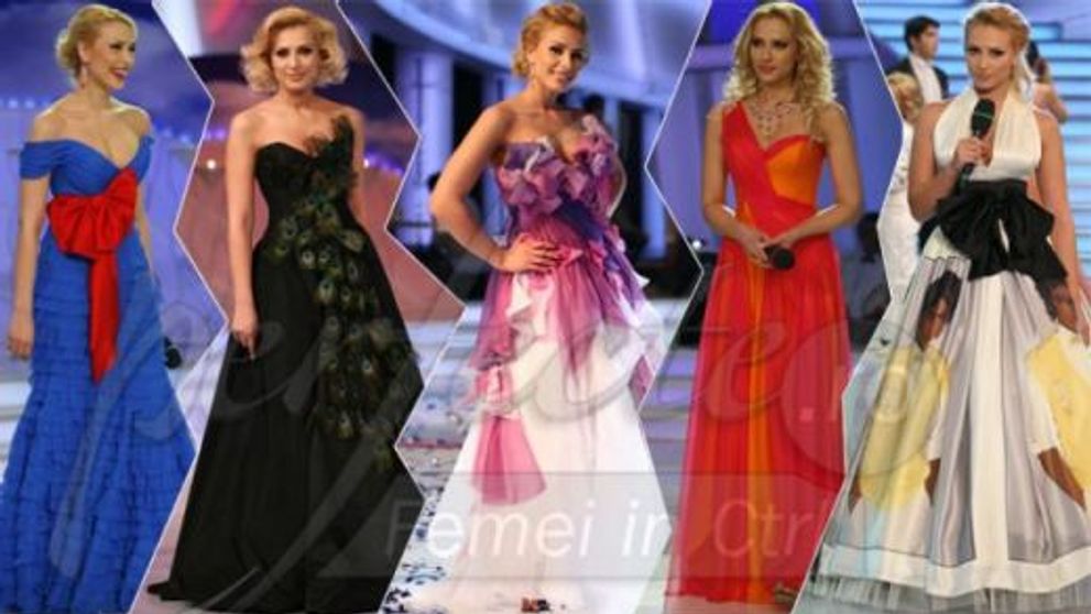 Top cele mai spectaculoase rochii purtate de Iulia Vantur la 
