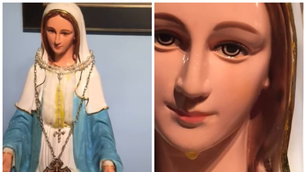 Misterul Fecioarei Maria care „a plâns cu lacrimi de ulei”, într-o biserică din Australia. Ce s-a întâmplat cu statuia care a stârnit controverse în rândul credincioșilor