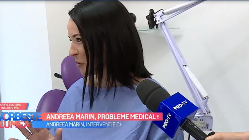 VIDEO Andreea Marin se pregătește de operație! 
