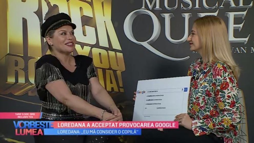 VIDEO Loredana a acceptat provocarea Google