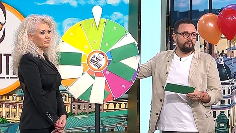 Cătălin Măruță și Greta, împreună la Roata Provocărilor! Prezentatorul TV a fost dat de gol chiar de ziua lui: „Nu ești niciodată punctual”