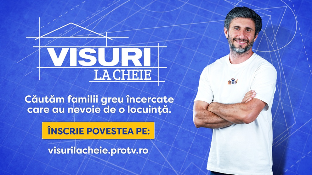 Au început înscrierile pentru Visuri la cheie! Povestea ta poate face parte din istoria sezonului 10