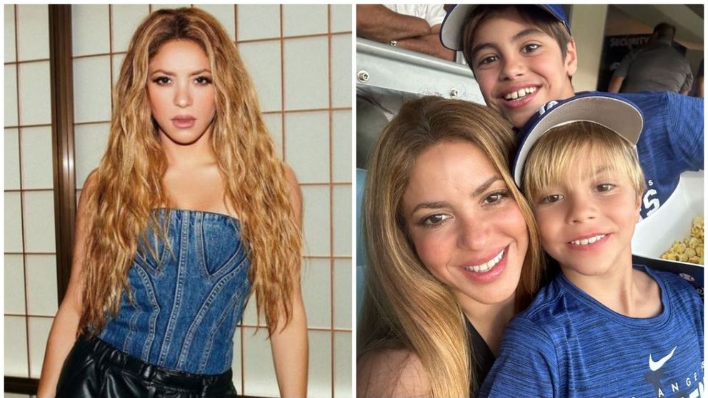 Shakira, selfie rar cu băieții ei! Internauții, uimiți de asemănarea fizică dintre artistă și copii