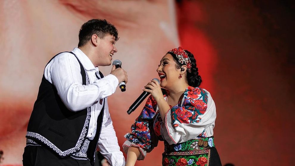 Oleg Spînu, prima reacție după ce a cântat alături de Andra pe Arena Wembley din Londra: „A fost ceva ireal!”