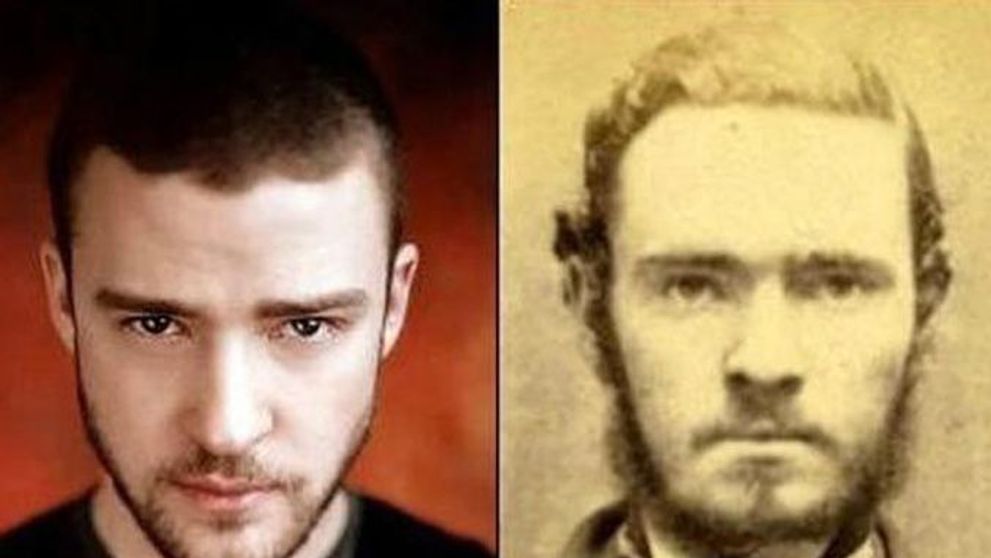 Vedetele si sosiile lor din urma cu cateva sute de ani. Imaginile care te fascineaza si te sperie in acelasi timp - GALERIE FOTO