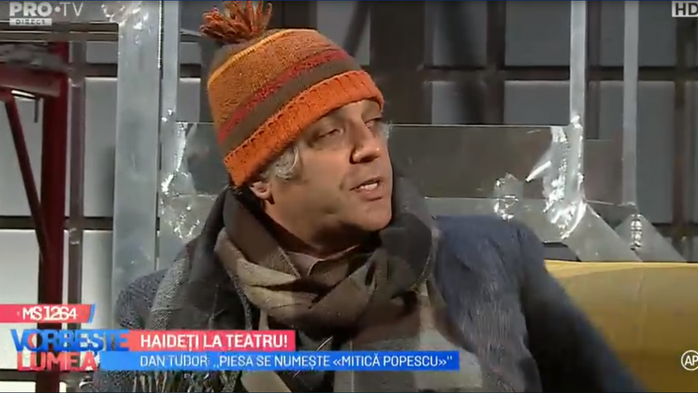 VIDEO Dan Tudor ne cheamă la teatru!