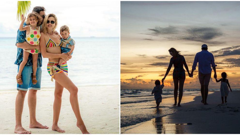 Ce familie superbă are Emily Burghelea! Vedeta și-a sărbătorit soțul pe o plajă exotică: „Îndrăgostiți în Maldive… Iubirea noastră a dat roade!”
