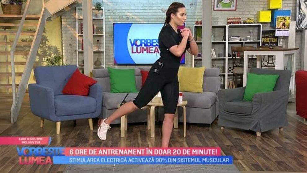 VIDEO Stimularea electronică, ideală pentru cei care vor să slăbească