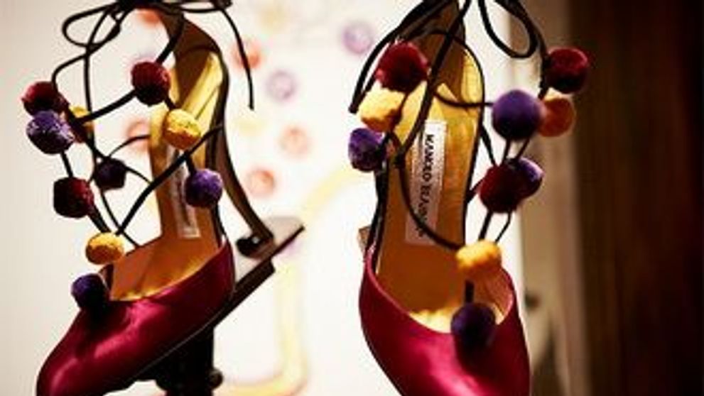 Manolo Blahnik - pantofi chic, model unicat si exclusiv! Iti plac?