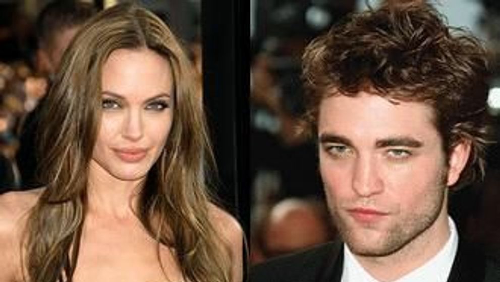 Robert Pattinson versus Angelina Jolie!