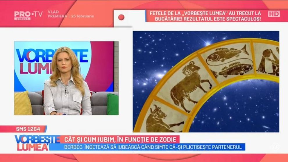 VIDEO Cum iubim în funcție de zodie. Aflăm totul despre acest subiect de la Nicoleta Svârlefus
