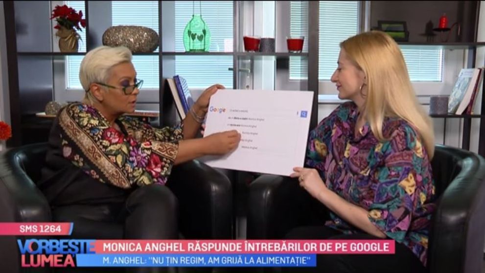Monica Anghel răspunde întrebărilor de pe Google. Ce curiozități au avut internauții