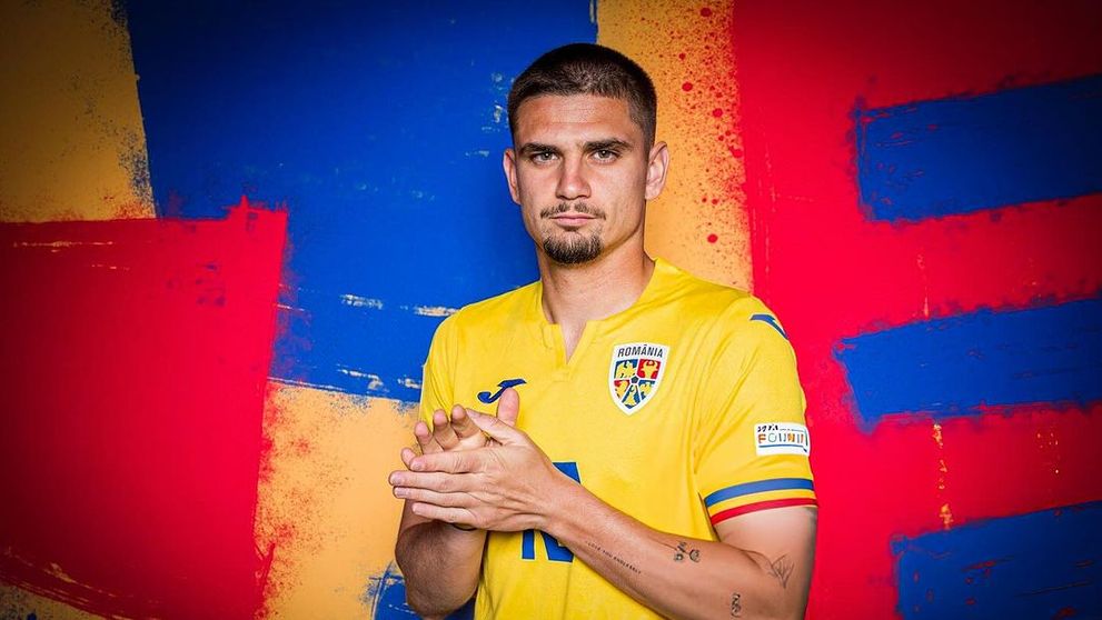 Răzvan Marin și-a ținut promisiunea. Ce i-a spus soției sale înainte de meciul România - Slovacia. Mesajul i-a emoționat pe fanii fotbalistului: „Ne-a făcut inima să vibreze”