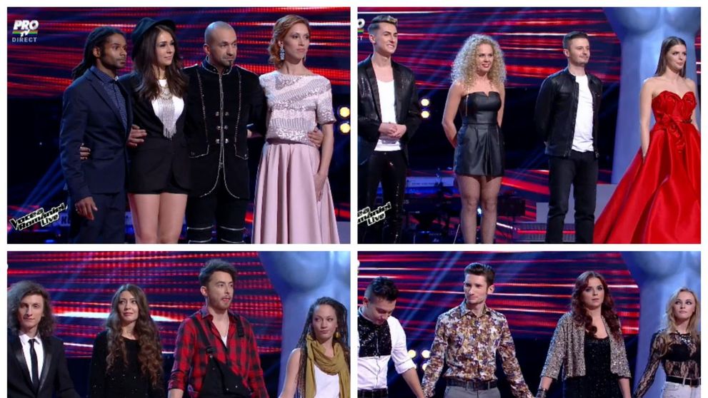 Surprize la Vocea Romaniei! Ei merg mai departe dupa al doilea show LIVE