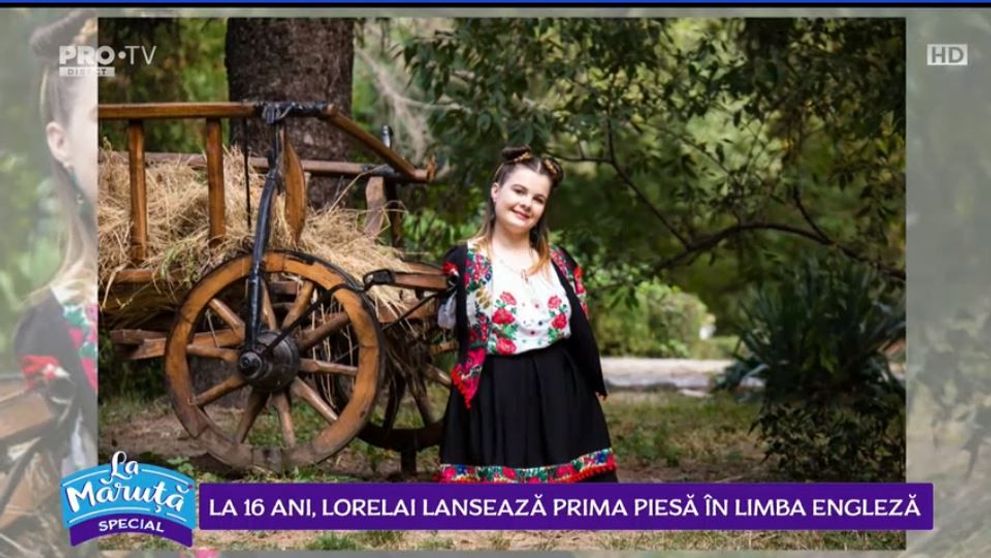 VIDEO La 16 ani, Lorelai lansează prima piesă în limba engleză