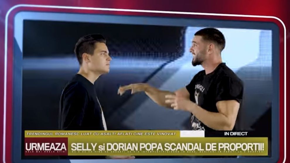 Selly și Dorian Popa, bătălie în rime! Ce cuvinte și-au „aruncat” cele două vedete