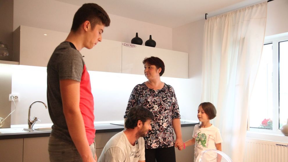 Echipa Visuri la cheie a adus fericirea pentru o mama cu doi copii care au fost greu incercati de viata