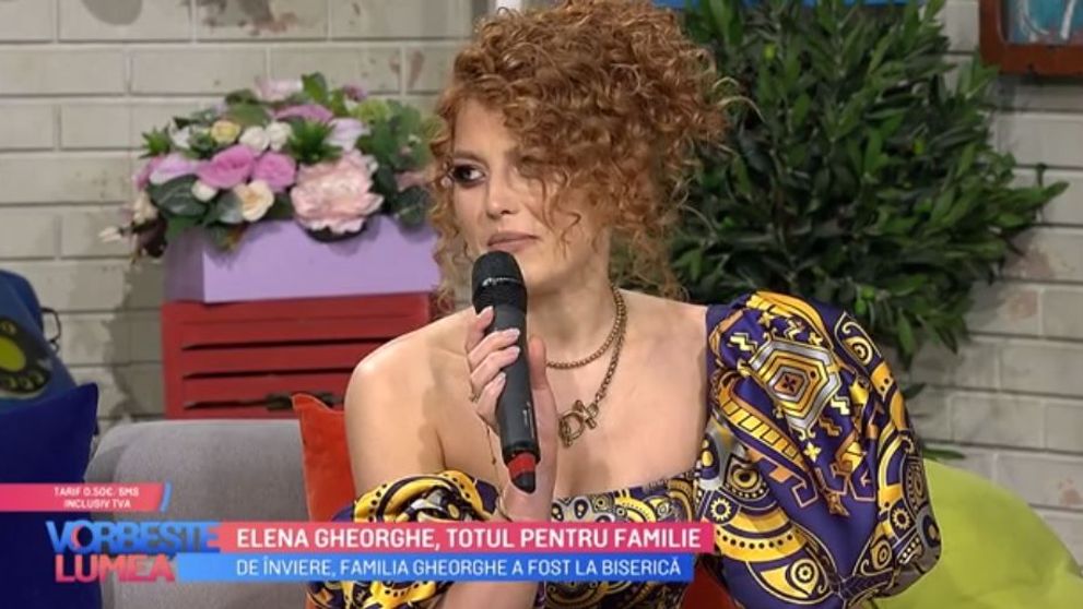 Elena Gheorghe, totul pentru familie