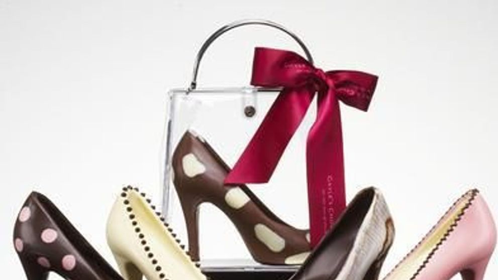 Pantofii din ciocolata: cadoul perfect pentru orice femeie! FOTO