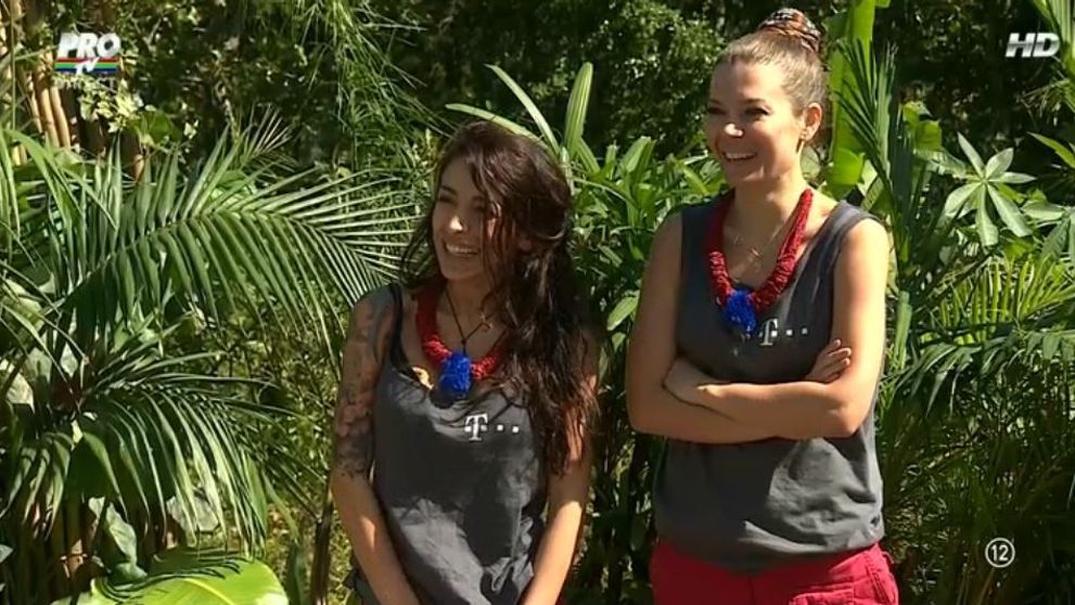 Ruby si Gina Pistol au fost alese la provocarea junglei. Ce au infruntat cele doua pentru a face rost de mancare
