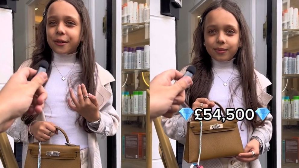 O fetiță de 11 ani face furori pe TikTok după ce s-a filmat în ținute de lux și cu un ceas de 124.000 de dolari