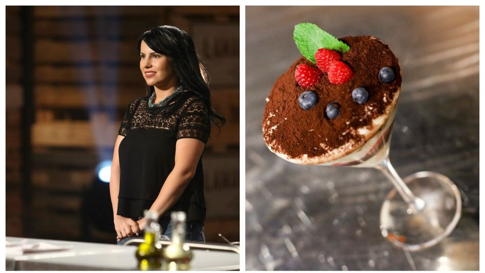 Reteta Elena Nicoleta Dima: Tiramisu cu amaretto si ciocolata cu menta