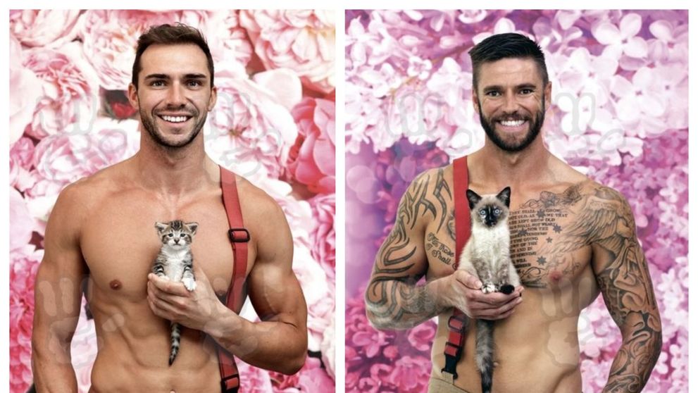 Pompierii australieni, fotografii la bustul gol pentru calendarul de anul viitor