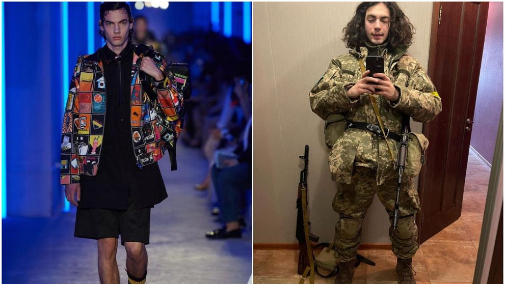 De la prezentări de modă direct pe câmpul de luptă. Cum ajută armata un tânăr de 21 de ani fără pregătire militară