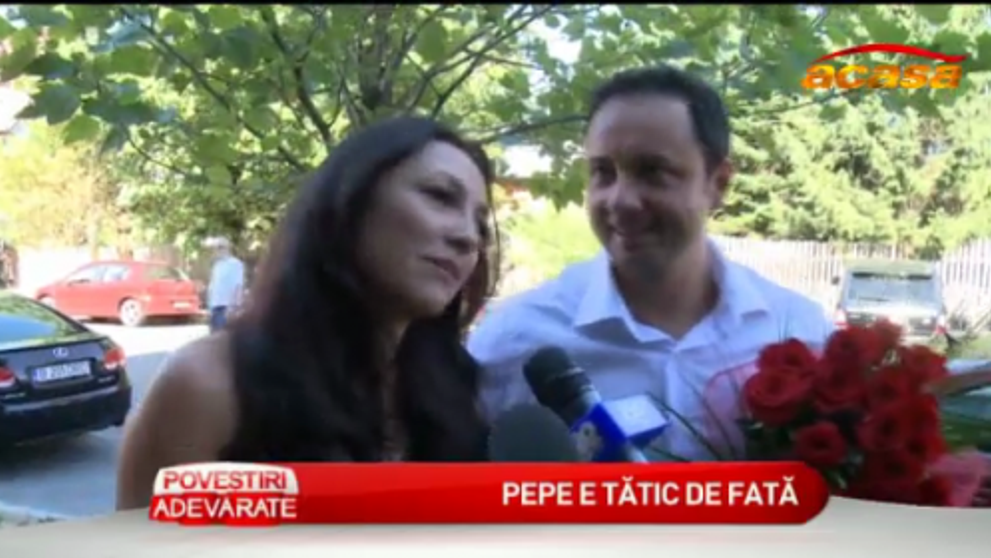 Catalin si Andra Maruta sunt nasii fetitei lui Pepe. Vezi ce au declarat in momentul in care au vizitat-o pe proaspata mamica la maternitate - VIDEO