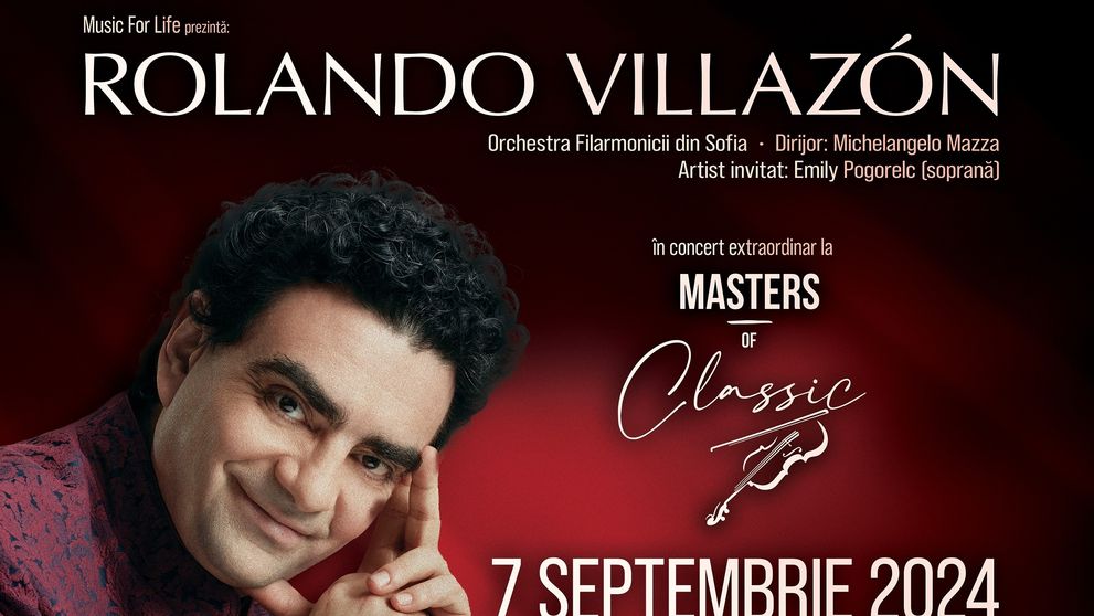Spectacolele continuă la Sala Palatului în cadrul primei ediții a festivalului „Masters of Classic”. Ce nume sonore ale muzicii de operă urcă pe scenă în 5, 6 și 7 septembrie