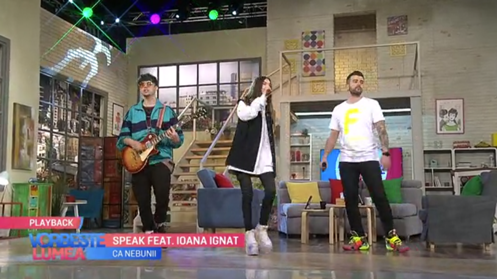 VIDEO Speak și Ioana Ignat iubesc, 