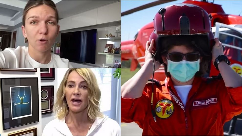 VIDEO Simona Halep și Nadia Comăneci, cooptate într-un videoclip al MAI, pe piesa lui Smiley