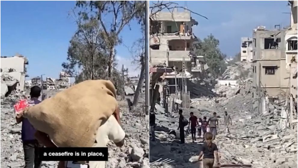 Imagini emoționante cu momentul în care ostaticii din Fâșia Gaza se întorc la casele lor. Au fost eliberați, însă în loc de locuințe au descoperit ruinele atacurilor. VIDEO