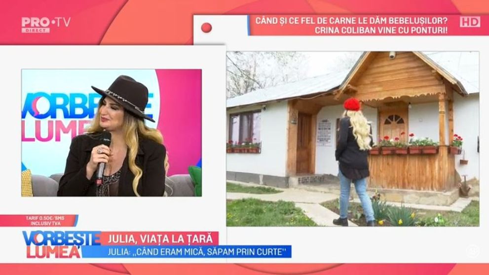 Julia Jianu, despre viața la țară