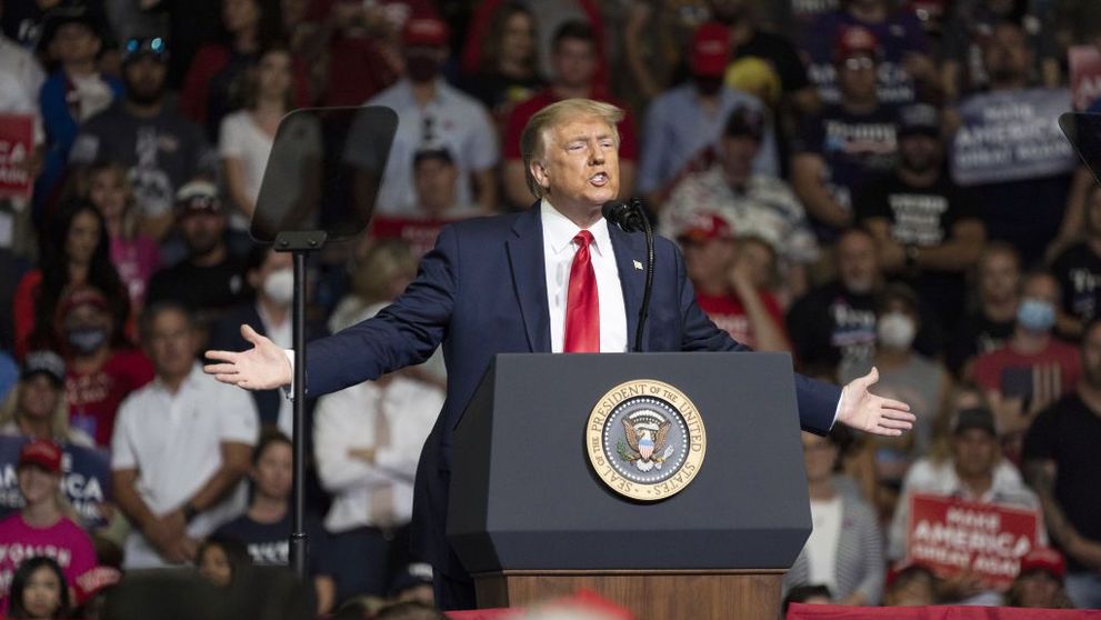 Situația jenantă în care a fost pus Donald Trump la evenimentul electoral din Tulsa. Ce a pățit președintele american