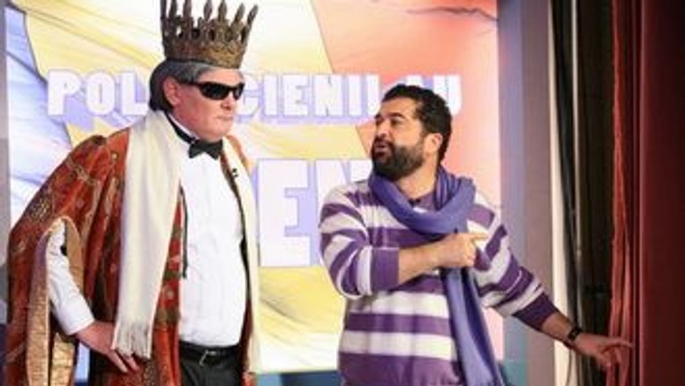 Corneliu Vadim Tudor a jucat in “Apus de soare” in “Land of Jokes”
