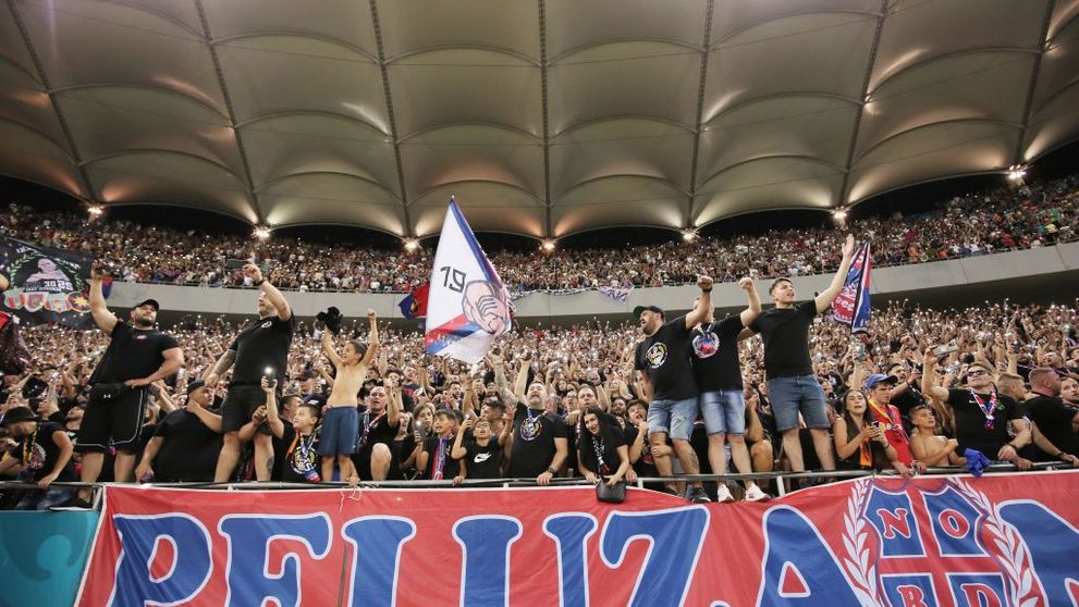 Vezi meciul care a făcut spectacol în tribune: FCSB - Dunajska Streda