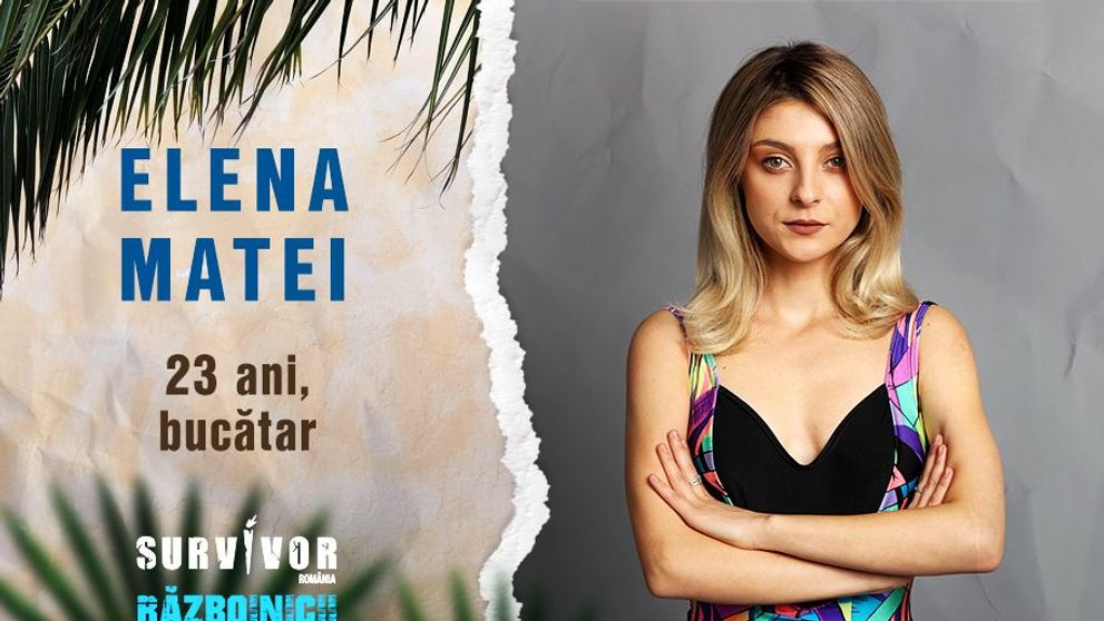 Cine este Elena Matei, concurentă în echipa Războinicilor la SURVIVOR România 2022