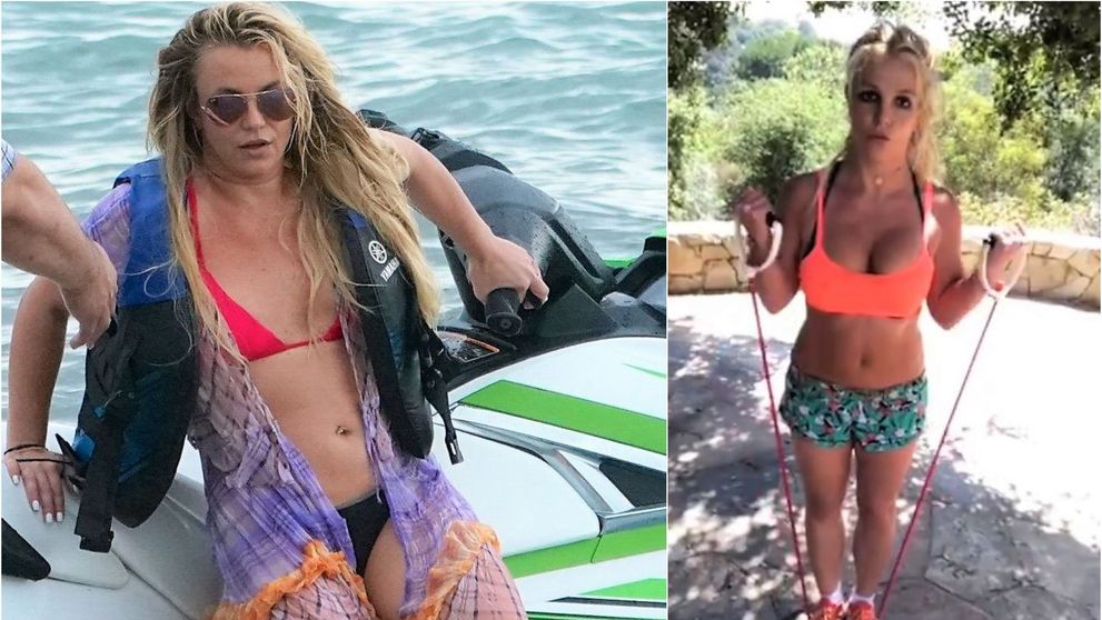 VIDEO Britney Spears trage tare să slăbească după ce presa i-a atras atenția că s-a îngrășat