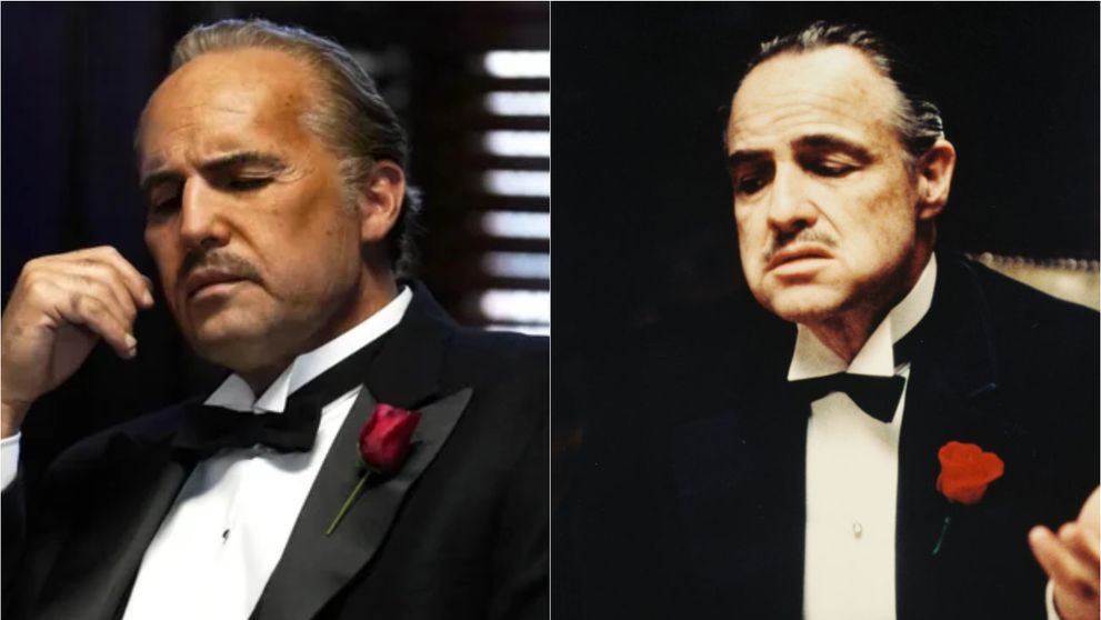 Tranformare uluitoare pentru un rol! Nici fiica lui Marlon Brando nu și-a dat seama care e tatăl el și care e actorul care îl interpretează. Tu faci diferența?