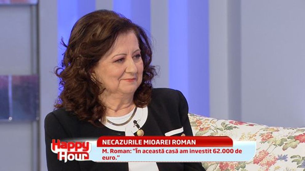 Mioara Roman: Si fara casa, si cu banii dati