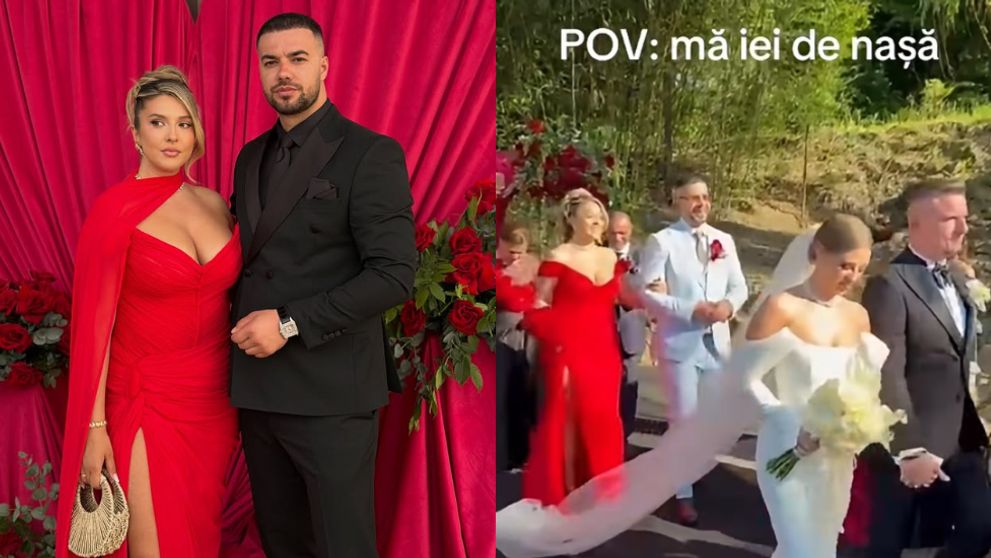 „Cu așa nașă, nu îți mai trebuie dușmani”. Daniela Iliescu a comis-o chiar la nunta la care a cununat. A stricat momentul miresei, iar Culiță Sterp nu a știut cum să reacționeze